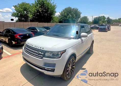 2016 Land Rover Range Rover Supercharged z USA, uszkodzony, nr VIN SALGS2EF4GA317214